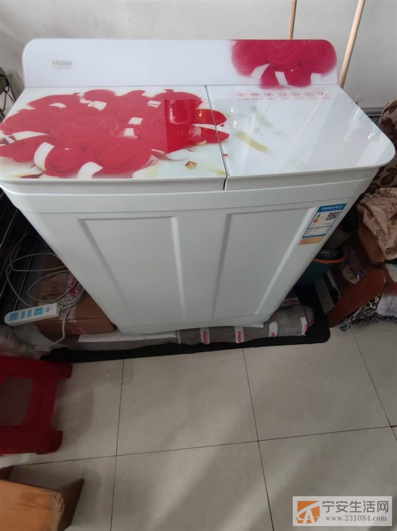 出售家用可折叠台球桌、海尔洗衣机
